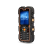 Защищенный Телефон GINZZU R62D черный/оранж 2SIM/1.3Mp/2.2"/FM/MicroSD UpTp16Gb/1700мАч/IP68/Рация