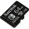 SanDisk Nintendo Switch <SDSQXAT-064G-GN6ZA> microSDXC Memory Card 64Gb  UHS U3