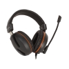 Гарнитура стерео Gembird MHS-G100 Survarium, Black+orange ( рег громкости, откл микр, каб 2.5м)