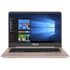 Ноутбук Asus UX410UF-GV030T i7-8550U (1.8)/8G/1T+256G SSD/14"FHD AG/NV MX130 2G/BT/Win10 Rose gold + Чехол (90NB0HZ4-M00480)