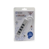 Концентратор 5bites HB34C-309SL 4 порта USB3.0, алюминий, TYPE-C подключение, серебристый