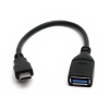 Кабель-адаптер TC304-02OTG 5bites USB3.0 AF -> USB Type-C, OTG, 0.2M