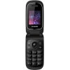 Мобильный телефон Digma Linx A205 2G черный раскладной 2Sim 1.77" 128x160 0.08Mpix BT GSM900/1800 microSD max8Gb (LT1036PM)