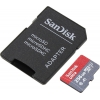 Флеш карта microSDXC 256Gb Class10 Sandisk SDSQUAR-256G-GN6MA Ultra + adapter