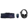 Наушники с микрофоном Oklick HS-HKM100G IMPERIAL черный 1.5м мониторы оголовье (HS-HKM100G)