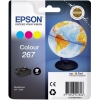 Картридж струйный Epson T267 C13T26704010 3цв. (6.7мл) для Epson WF-100W