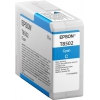 Картридж струйный Epson T8502 C13T850200 голубой (80мл) для Epson SureColor SC-P800