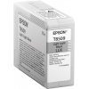 Картридж струйный Epson T8509 C13T850900 светло-серый (80мл) для Epson SureColor SC-P800