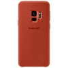 Чехол (клип-кейс) Samsung для Samsung Galaxy S9 Alcantara красный (EF-XG960AREGRU)
