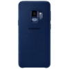 Чехол (клип-кейс) Samsung для Samsung Galaxy S9 Alcantara синий (EF-XG960ALEGRU)