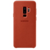 Чехол (клип-кейс) Samsung для Samsung Galaxy S9+ Alcantara красный (EF-XG965AREGRU)