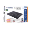 Кронштейн Kromax MINI-MONO new black Полка настенный для DVD и AV-тех. max 8 кг. (26018)