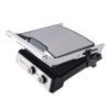 Электрогриль ENDEVER Grillmaster 230, 2400 Вт., раб. поверхность 29x23 см., механическая регулировка температуры, серебристый/черный (80371)