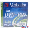 Mini DVD-RW Disc Verbatim  1.4Gb 2x <43514/43513>