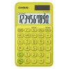 Калькулятор карманный Casio SL-310UC-YG-S-EC желтый/зеленый 10-разр.