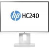 Монитор HP 24" (60.96см) HC240 белый IPS LED 16:10 DVI HDMI HAS Pivot 300cd 178гр/178гр 1920x1200 DisplayPort FHD USB 5.78кг (Z0A71A4)