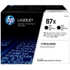 Тонер Картридж HP 87X CF287XF черный x2уп. (36000стр.) для HP LJ Ent M506/M527