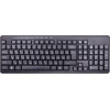Клавиатура RITMIX RKB-255W USB, беспровод., кабель, мультимедия, 102+9 кнопок, пластик "под карбон"