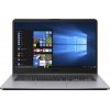 Ноутбук Asus X505BA-EJ163T A6 9220/4Gb/1Tb/AMD Radeon R4/15.6"/FHD (1920x1080)/Windows 10/dk.grey/WiFi/BT/Cam (90NB0G12-M02510)