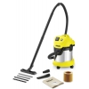 Пылесос Karcher WD3 P Premium EU-I 1000Вт желтый/черный (16298910)