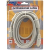 Кабель монитор - SVGA card Defender DVI-D (25M -25M) 3м 2 фильтра