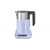 Чайник электрический Bosch TWK8619P 1.5л. 2400Вт серебристый/голубой (корпус: нержавеющая сталь/пластик)