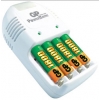 Зарядное уст-во GP <GPPB11GS180-C4> PowerBank Nite-lite (NiMH, AA/AAA/9V) +AAx4шт. аккум.