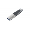 Флеш Диск Sandisk 64Gb iXpand Mini SDIX40N-064G-GN6NN USB3.0 черный/серебристый