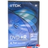 DVD+R Disc TDK   4.7Gb  16x Video Box