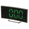 Часы с радиоприемником MAX CR-2905g Зеленый LED дисплей,1.8”, Slim дизайн, 2 будильника, FM радио, Регулировка яркости дисплея (30026)