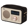 Радиоприемник MAX MR-350 Gold edition Дисплей с подсветкой, FM радио (87.5-108 МГц), MP3/WMA с USB/microSD, Часы/Будильник/Календарь. (30060)