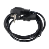 Кабель компьютер-розетка 220V (EURO)  VDE  3G0,75mm2 VCOM {CE021-CU} 1,8м (CE021-CU0.75-1.8M)