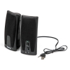Колонки Dialog Colibri AC-21UP BLACK 2.0, 2W RMS, черные, питание от USB