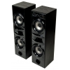 Колонки Nakatomi OS-71 BLACK 2.0, 100W RMS, Bluetooth, FM, USB, Караоке, пульт ДУ