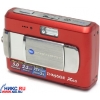 KONICA MINOLTA DiMAGE X60 <Red> (5.0Mpx, 38-114mm, 3x, F3.3-4.0, JPG, 15Mb + 0Mb SD/MMC, 2.5",USB, AV, Li-Ion)