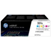 Тонер Картридж HP 201X CF253XM голубой/пурпурный/желтый набор карт. (2300стр.) для HP LJ M252/M277