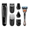 Триммер Braun MGK3060 черный (насадок в компл:6шт)
