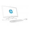 Моноблок HP 24 24-e042ur <2BW36EA> i3-7100U/4GB/1Tb/DVD-RW/23.8" (1920x1080) /WiFi/KB+mouse/DOS/Snow White
