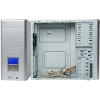 Miditower 3R R202-Li-A LCD Silver  ATX  350W (24+4пин)