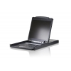 Коммутатор KVM/LCD PS2 USB VGA 19" 16PT CL1316N-ATA-RG ATEN LCD КВМ ATEN {CL1316N-ATA-RG} 1 user консоль LCD/ЖК 19" =>16 cpu/портов/port PS2/USB+VGA, с KVM-шнурами USB 2x1.8м., 1280x1024, 1U 19", исп.спец.шнуры, OSD, каскад 256, лат./рус.клав., крепление Single Rail
