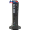 Multico <EW-1604SU> 4-port USB PS/2 KVM Switch + 2-port USB Hub with Cable(клав.PS/2+мышьPS/2+VGA15F+Audio)+б.п.