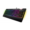 Клавиатура Asus ROG STRIX FLARE механическая черный USB Multimedia Gamer LED (подставка для запястий) (90MP00M0-B0RA00)