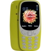 NOKIA 3310 DS TA-1030 Yellow (DualBand, 2.4" 320x240, GPRS+BT,  microSD, 2Mpx, S30+)