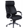 Кресло руководителя Бюрократ T-9904SL/BLACK черный искусственная кожа крестовина хром