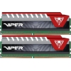 Память DDR4 8Gb 2x4Gb (pc-19200) 2400MHz  Patriot Red Viper Logo CL15 PVE48G240C5KRD