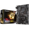 Материнская плата AMD A320 SAM4 ATX GA-A320-DS3 V1.1 GigaByte (GA-A320-DS3V1.1)