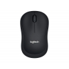 Мышь Logitech B220 Silent черный оптическая (1000dpi) беспроводная USB (2but) (910-004881)