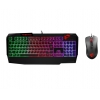 Клавиатура + мышь MSI Vigor GK40 Combo RU Gaming Keyboard with Mechanical like feel, 16.8M RGB lighting effects, MSI Clutch GM10
