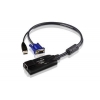 Адаптер CAT5 KVM USB VGA 40M KA7570-AX ATEN Модуль удлинителя ATEN {KA7570-AX} KVM USB, 40 метр., 1xUTP Cat5e, для подкл. комп. к перекл. KH15xxA/KH15xxAi/KL15xxA/KL15xxAi/KH25xxA, макс.разр.1600х1200, RJ45+HD-DB15+USB A-тип, Female+2xMale, без Б.П.