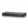 KVM-переключатель USB DVI 8PORT CS1768-AT-G ATEN КВМ Переключатель/Switch ATEN {CS1768-AT-G} VGA/SVGA/DVI+KBD+MOUSE+AUDIO, 1> 8 портов/port USB, со шнурами USB DVI-D 2x1.8м., (19";макс.разреш.1920x1200 DVI Single Link/2048x1536 VGA;OSD;каскад. до 512;2-порт USB 2.0 hub)